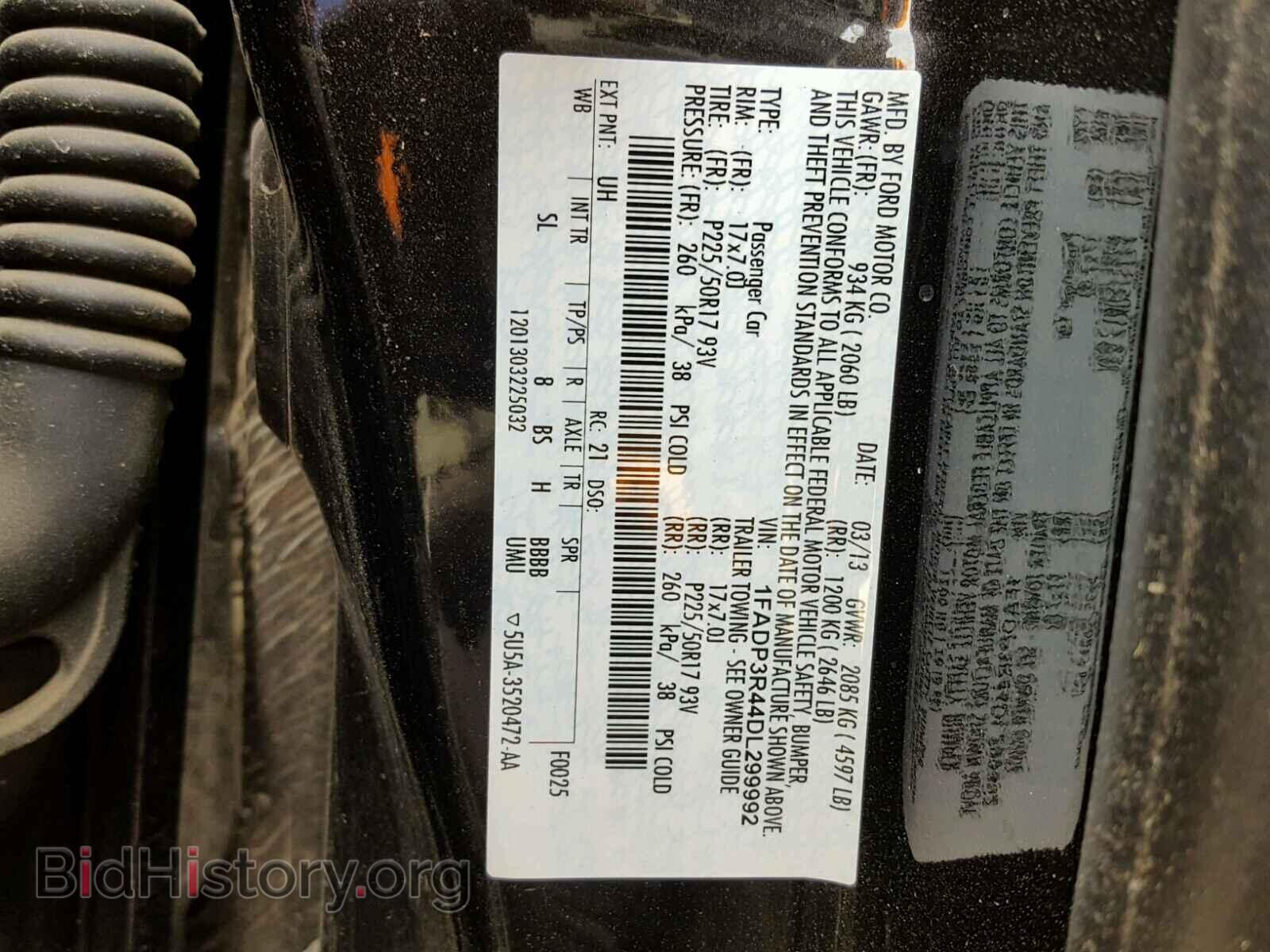 2013 FORD FOCUS - VIN: 1FADP3R44DL299992 - Photo 10