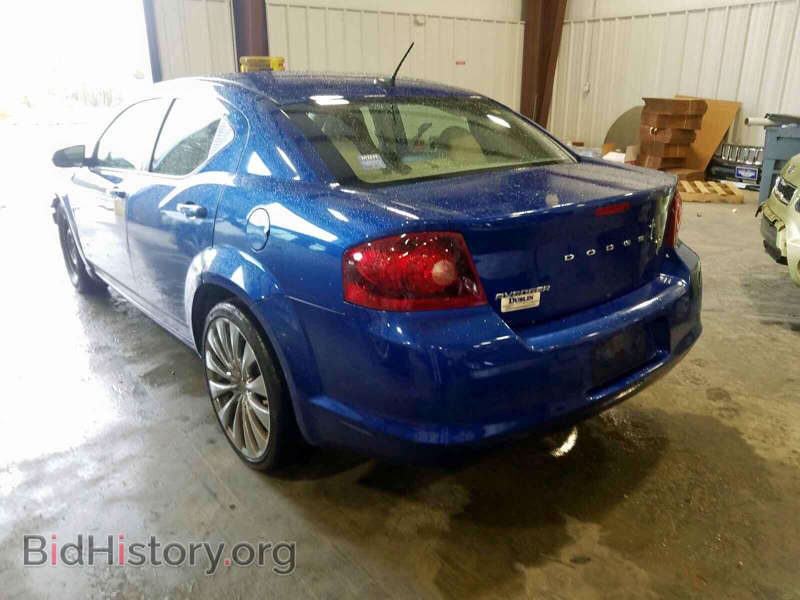 2013 DODGE AVENGER - VIN: 1C3CDZAB6DN729672 - Фото 3