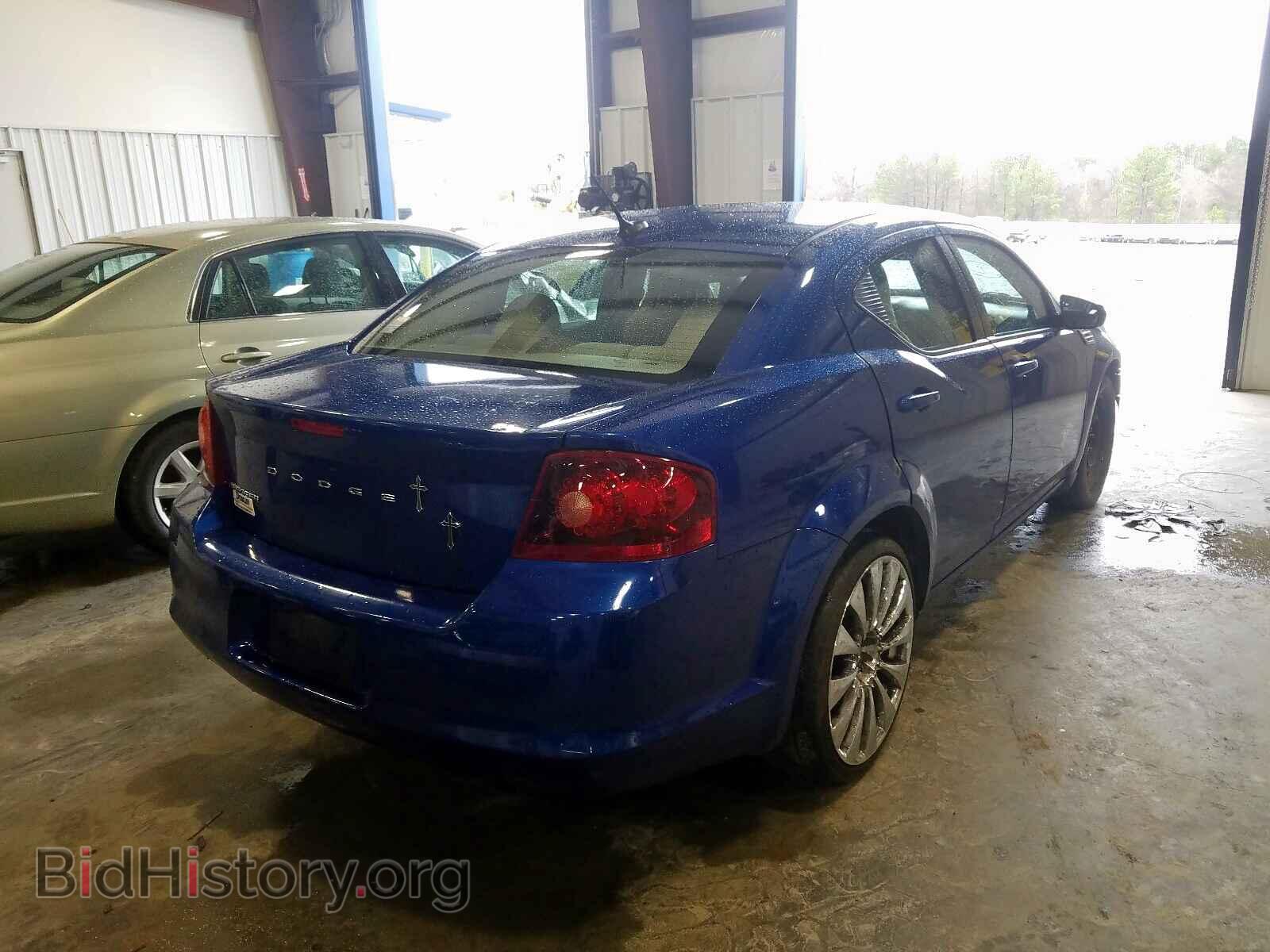 2013 DODGE AVENGER - VIN: 1C3CDZAB6DN729672 - Фото 4