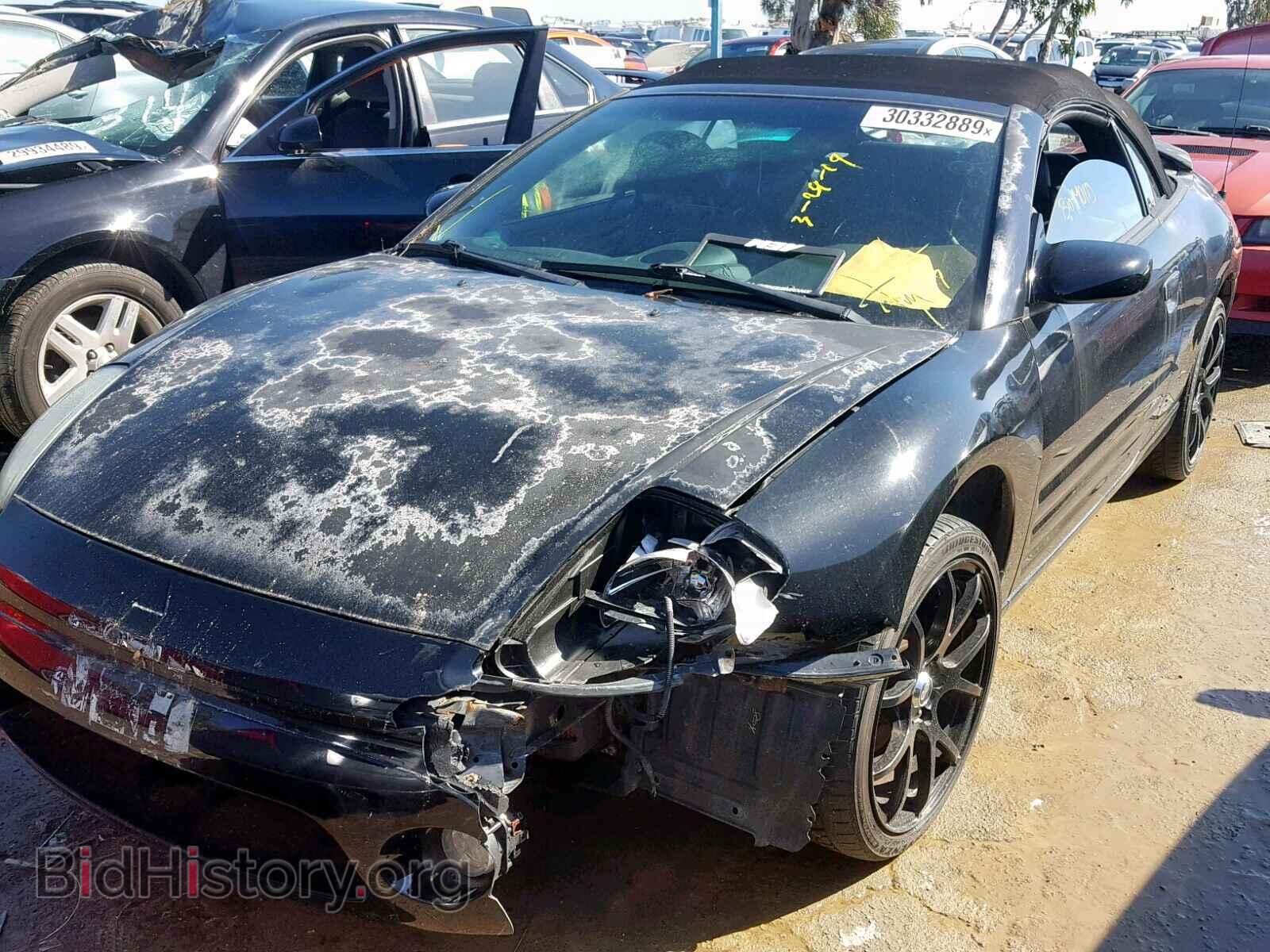 2003 MITSUBISHI ECLIPSE - VIN: 4A3AE45G83E212426 - Фото 2