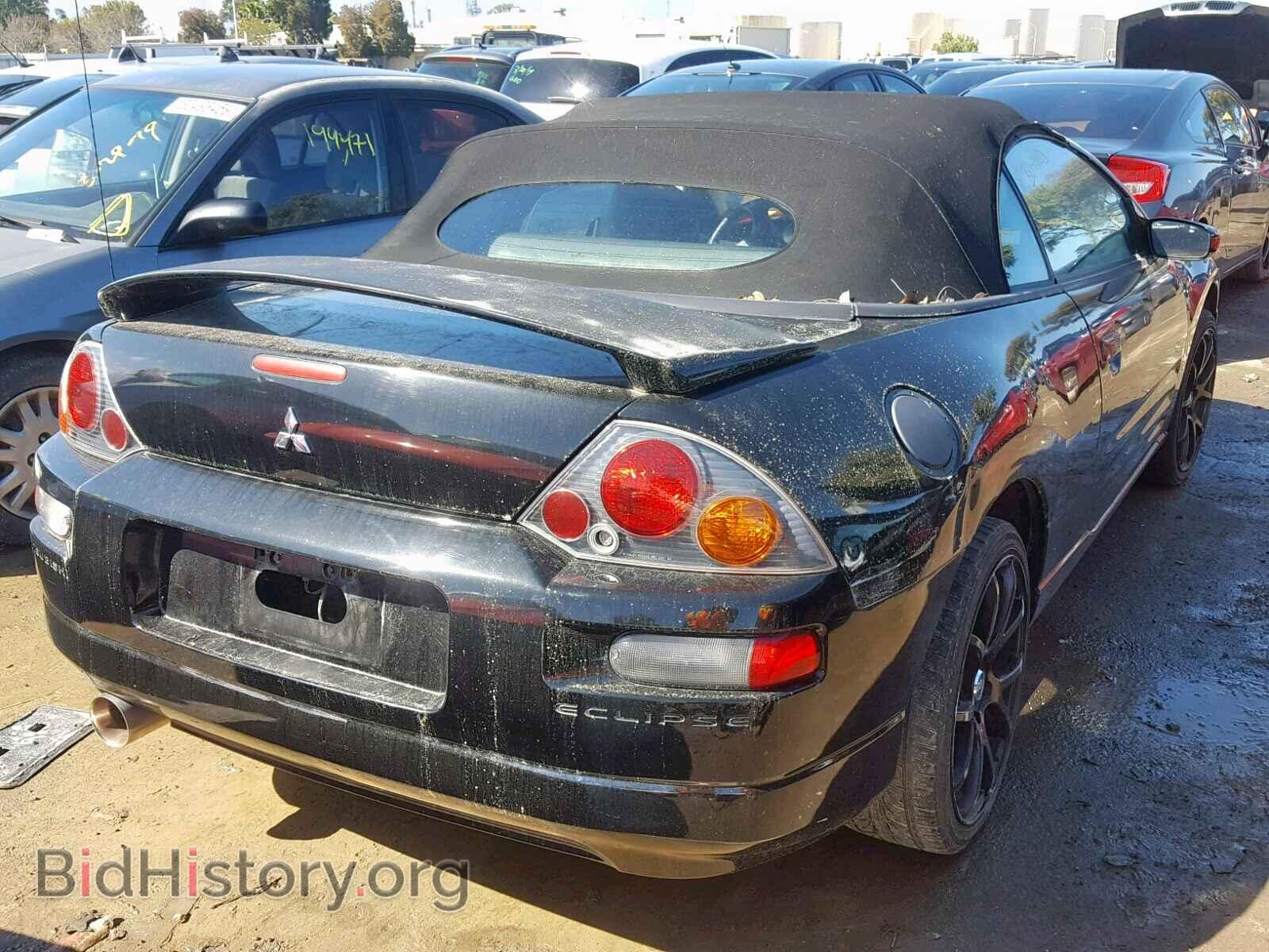 2003 MITSUBISHI ECLIPSE - VIN: 4A3AE45G83E212426 - Фото 4