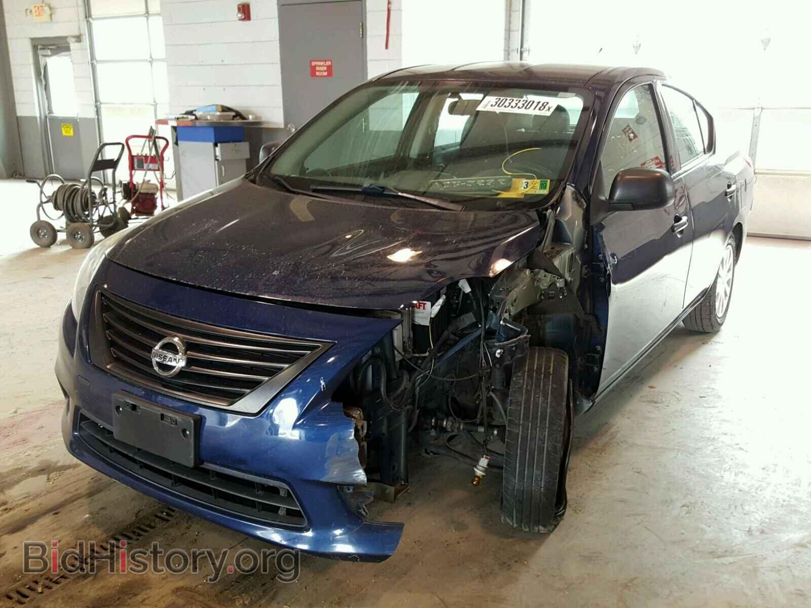 2012 NISSAN VERSA - VIN: 3N1CN7AP1CL875326 - Photo 2