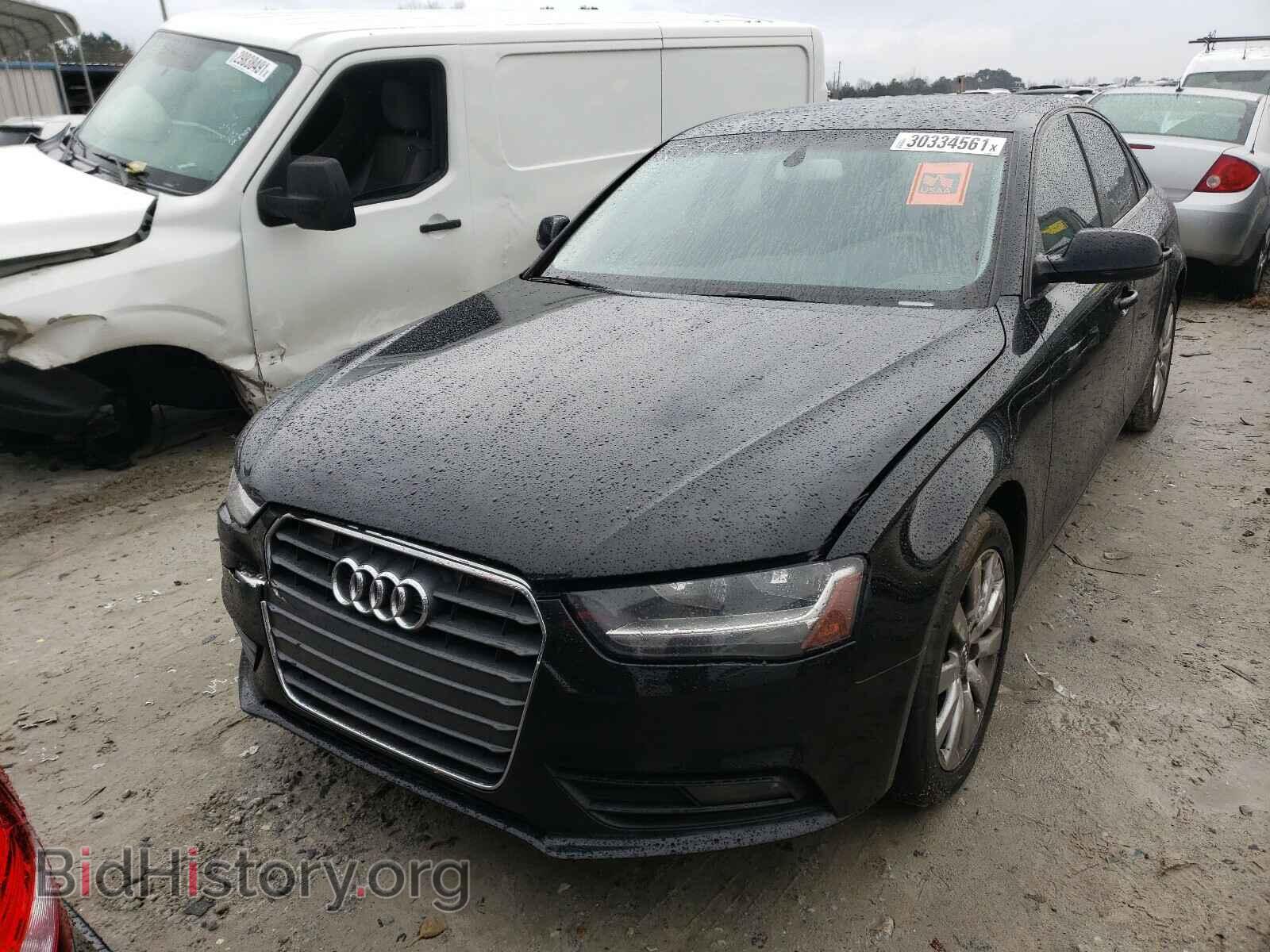 2013 AUDI A4 - VIN: WAUAFAFL0DN045794 - Фото 2