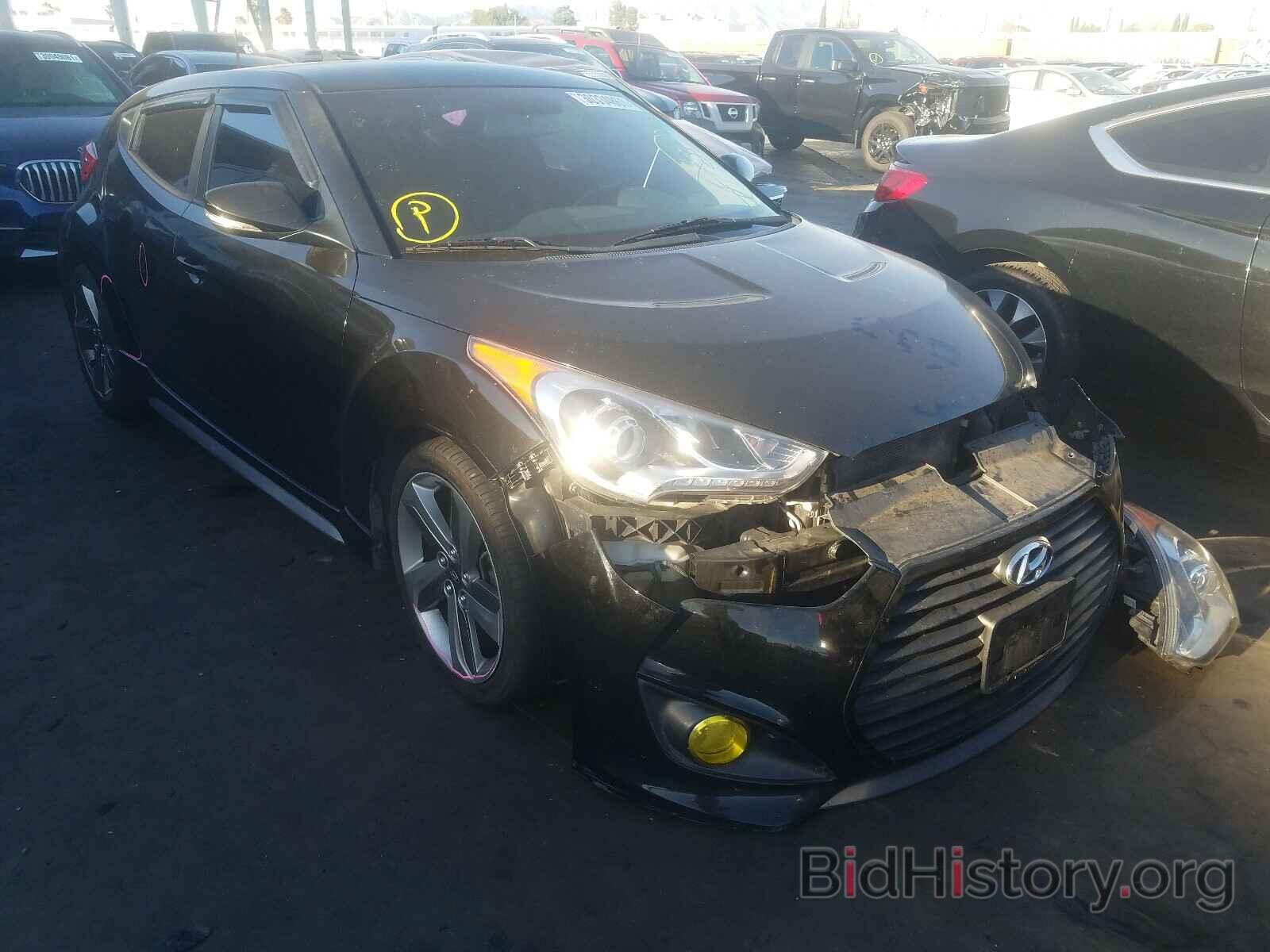 Photo KMHTC6AE1DU087998 - HYUNDAI VELOSTER 2013