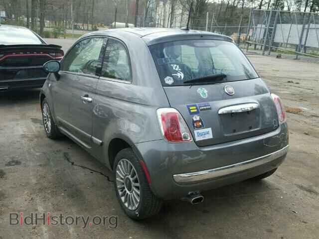 2012 FIAT 500 - VIN: 3C3CFFCR7CT183871 - Фото 3