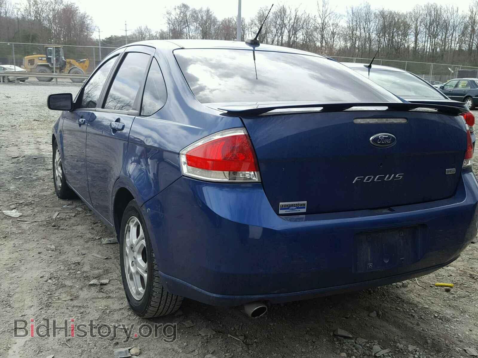 2009 FORD FOCUS - VIN: 1FAHP36N69W134496 - Фото 3