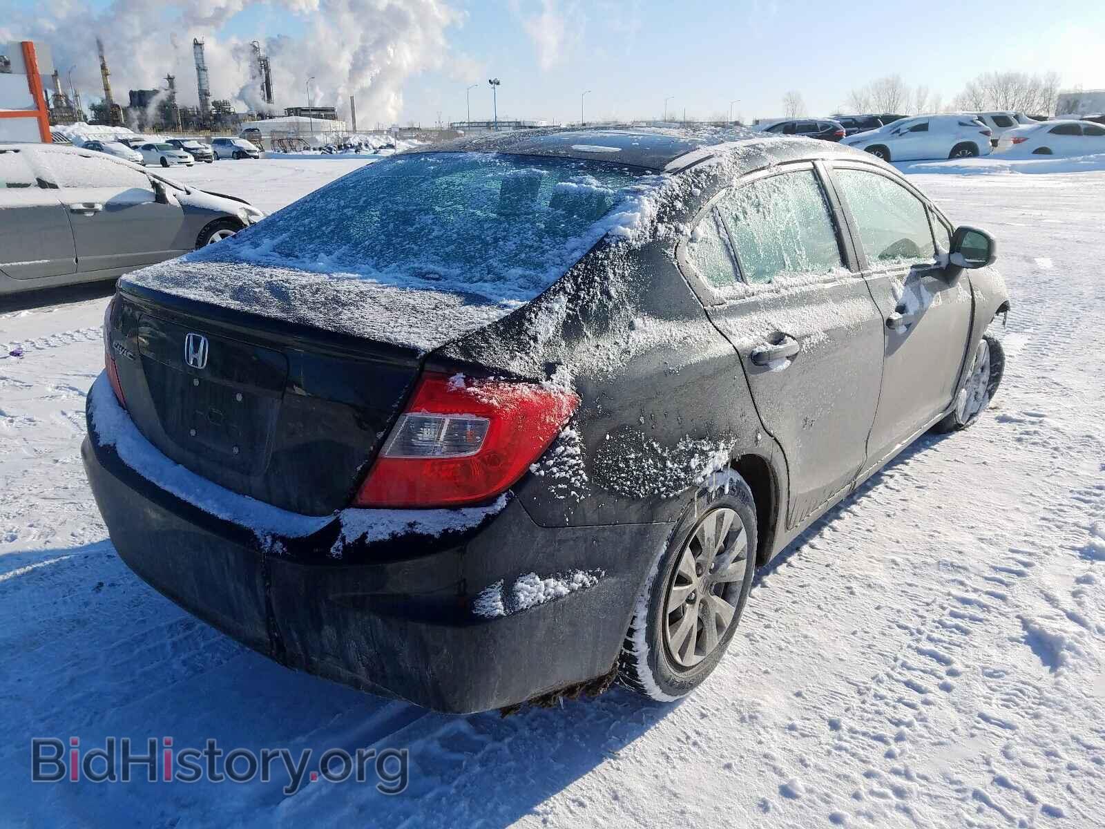 2012 HONDA CIVIC - VIN: 2HGFB2F43CH052959 - Фото 4