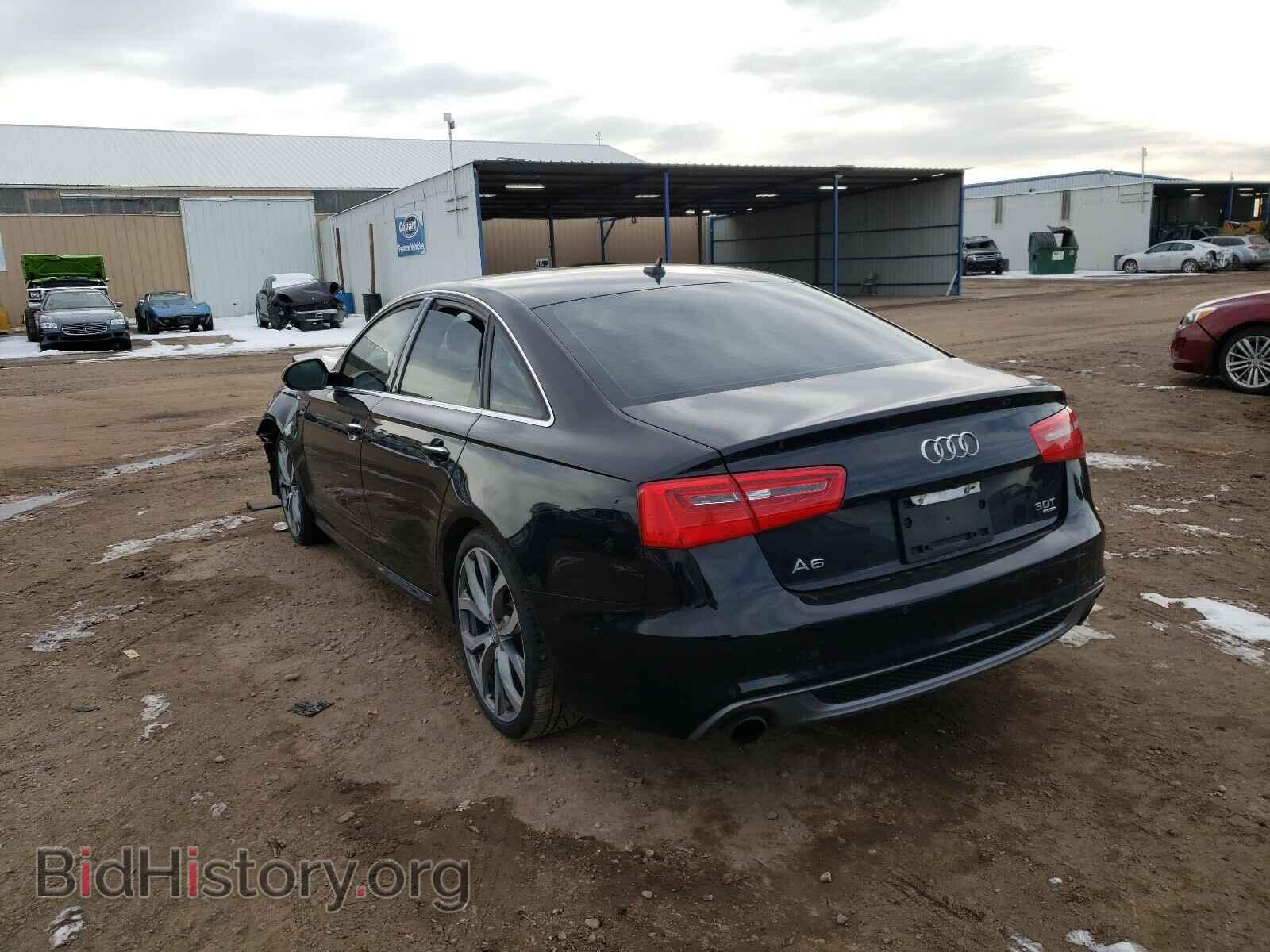 2012 AUDI A6 - VIN: WAUHGAFC1CN112509 - Фото 3