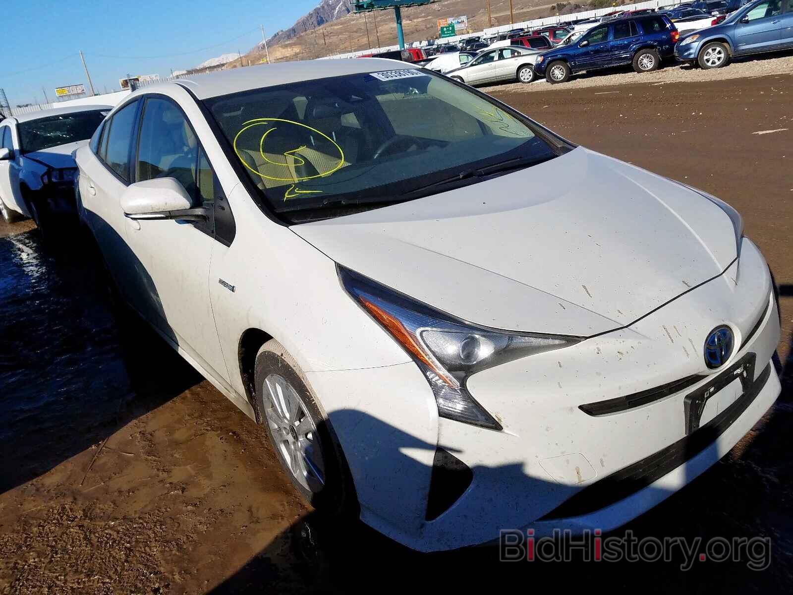 Photo JTDKBRFU9H3563799 - TOYOTA PRIUS 2017