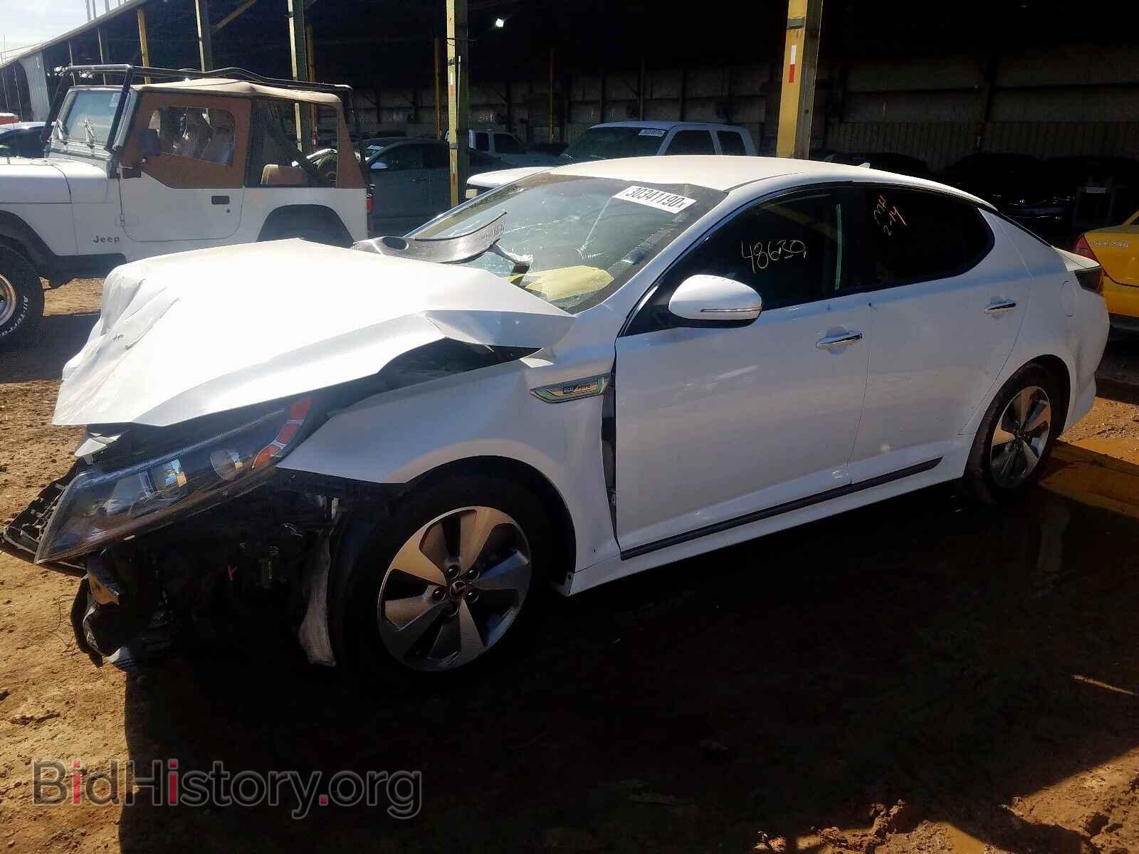 2014 KIA OPTIMA - VIN: KNAGN4AD2E5074455 - Фото 2