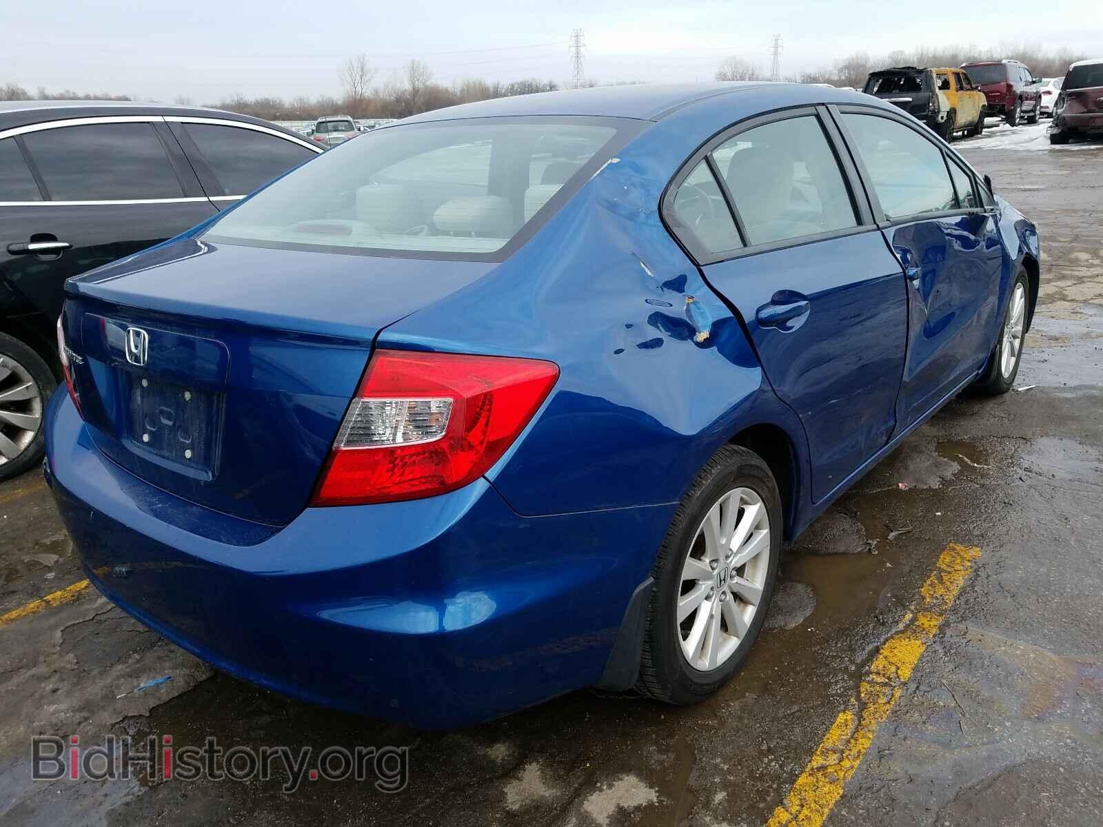 2012 HONDA CIVIC - VIN: 19XFB2F85CE055794 - Фото 4