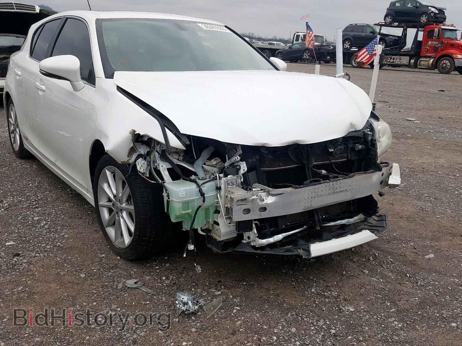 Photo JTHKD5BHXC2054703 - LEXUS CT 200 2012