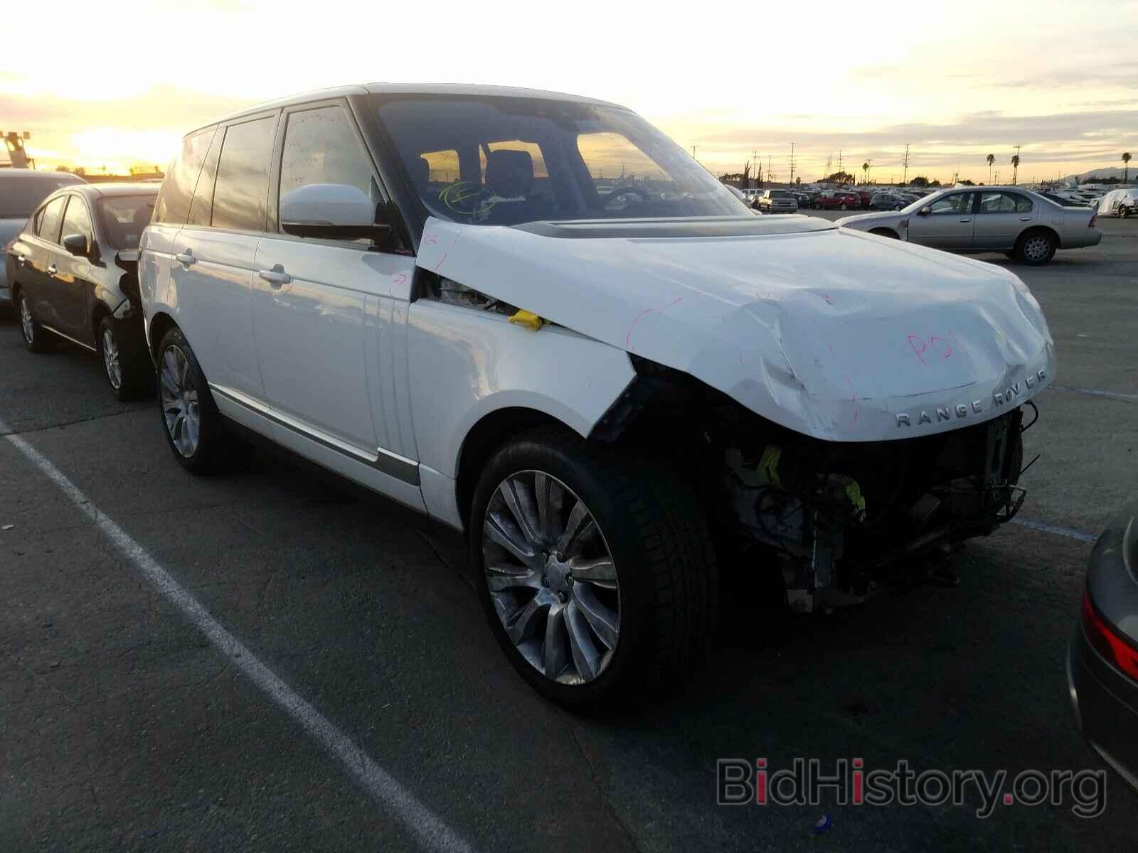 Photo SALGS2FE0HA333739 - LAND ROVER RANGEROVER 2017