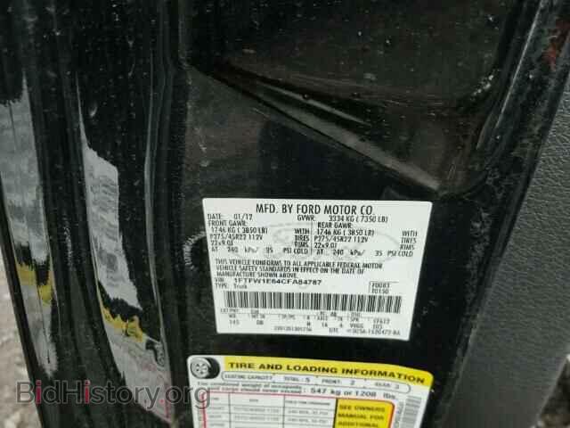 2012 FORD F150 - VIN: 1FTFW1E64CFA84787 - Фото 10