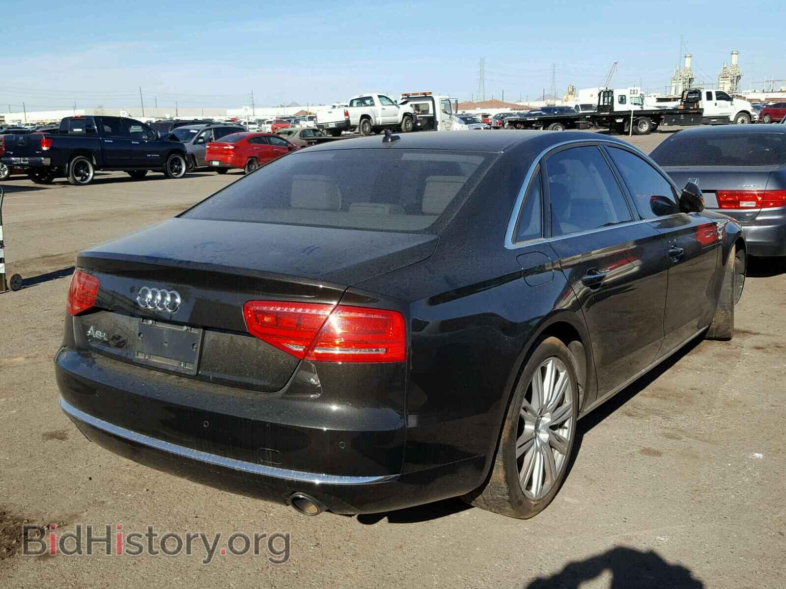 2013 AUDI A8 - VIN: WAURGAFD8DN005584 - Фото 4