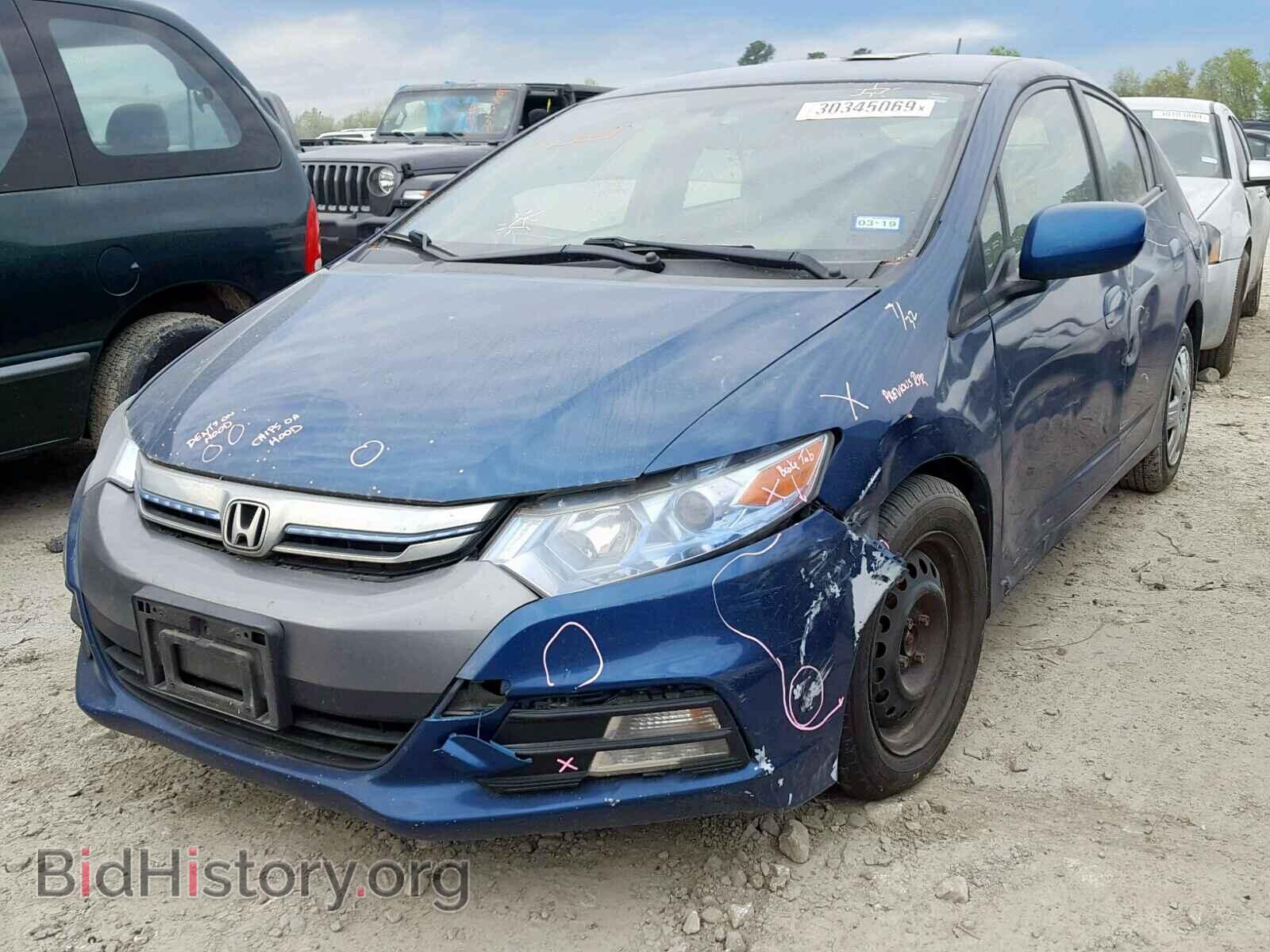 2013 HONDA INSIGHT - VIN: JHMZE2H36DS005361 - Фото 2
