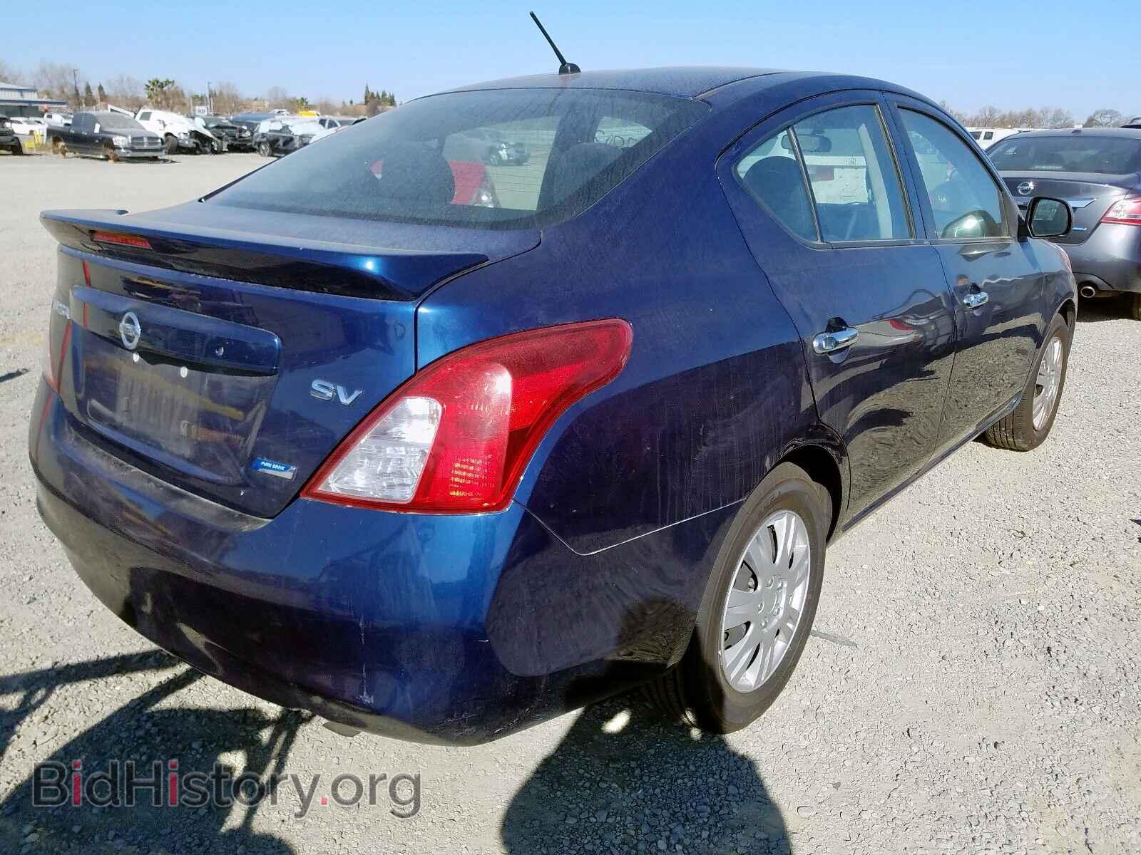 2014 NISSAN VERSA - VIN: 3N1CN7AP2EL835338 - Фото 4