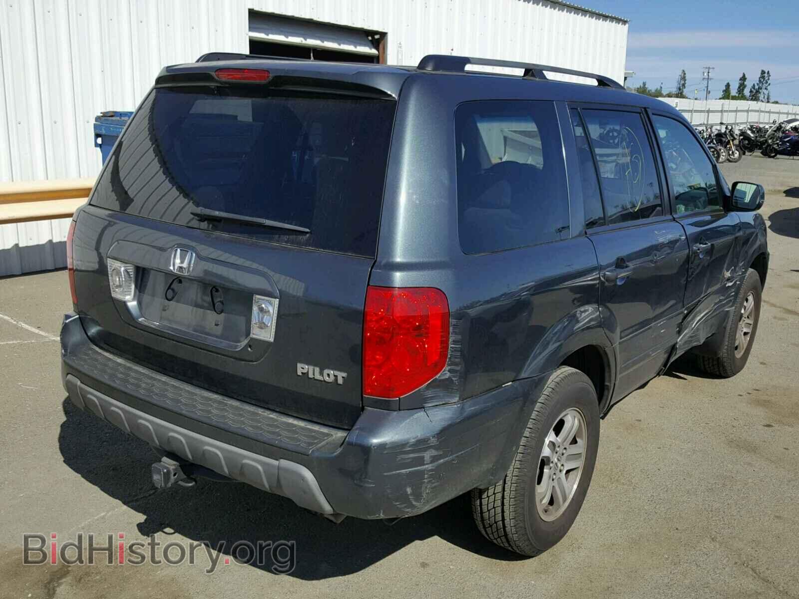 2005 HONDA PILOT - VIN: 2HKYF184X5H549231 - Фото 4