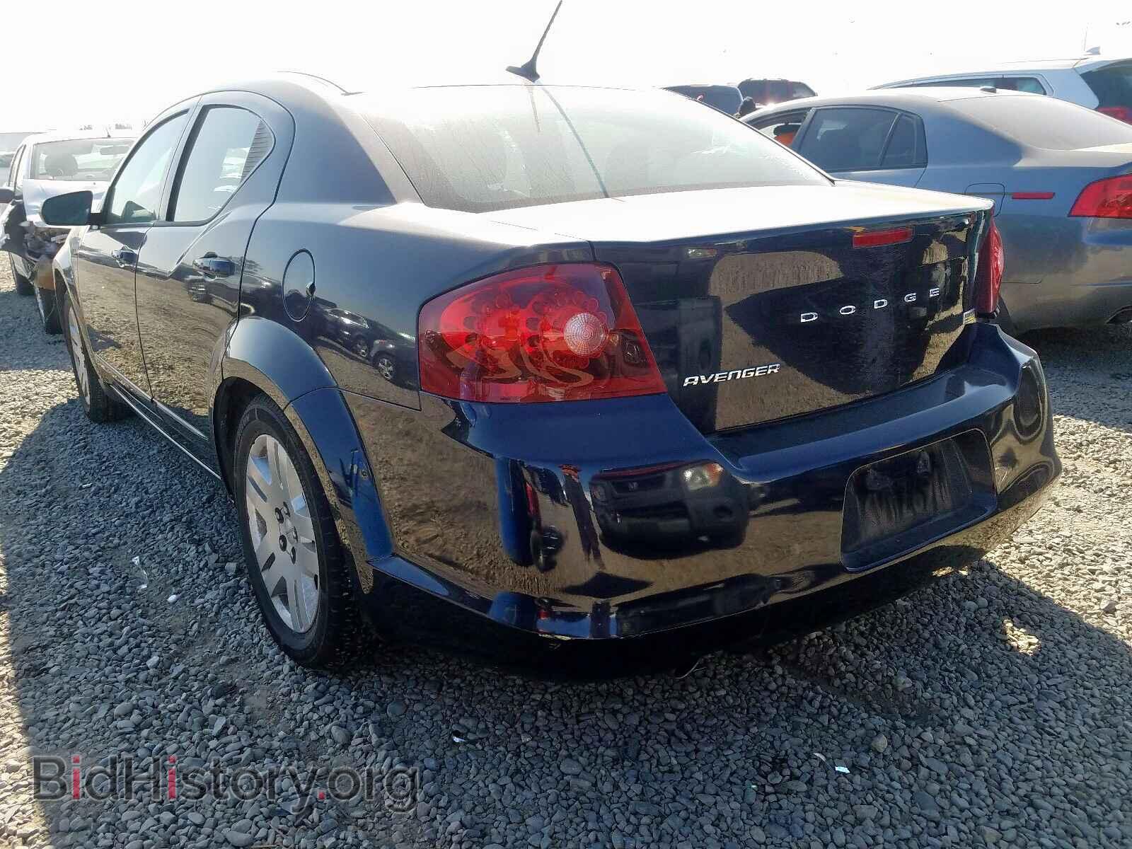 2012 DODGE AVENGER - VIN: 1C3CDZAG2CN327951 - Фото 3
