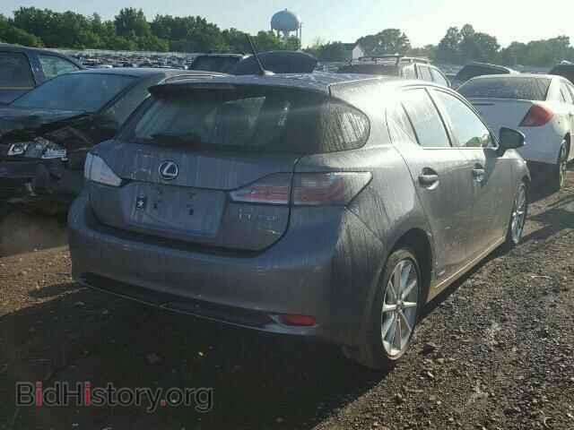 2012 LEXUS CT 200 - VIN: JTHKD5BH2C2109693 - Фото 4