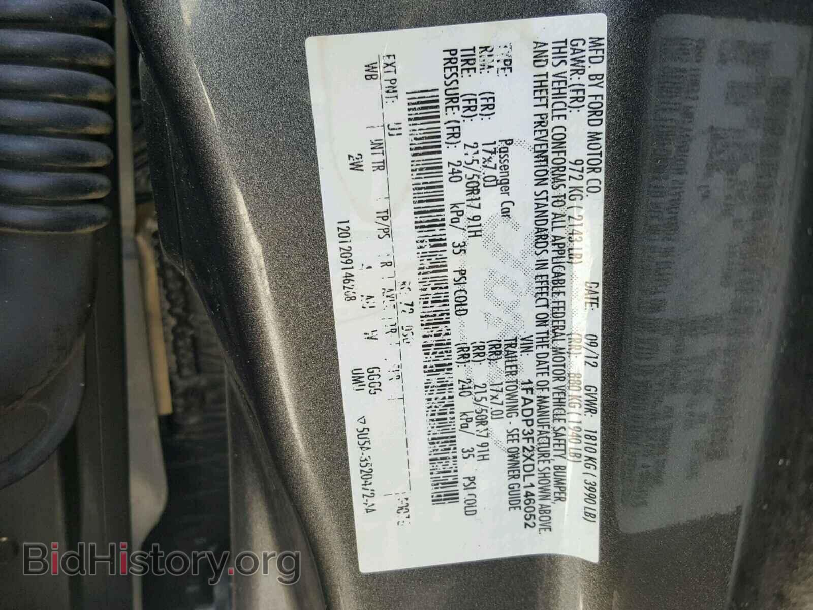 2013 FORD FOCUS - VIN: 1FADP3F2XDL146052 - Photo 10