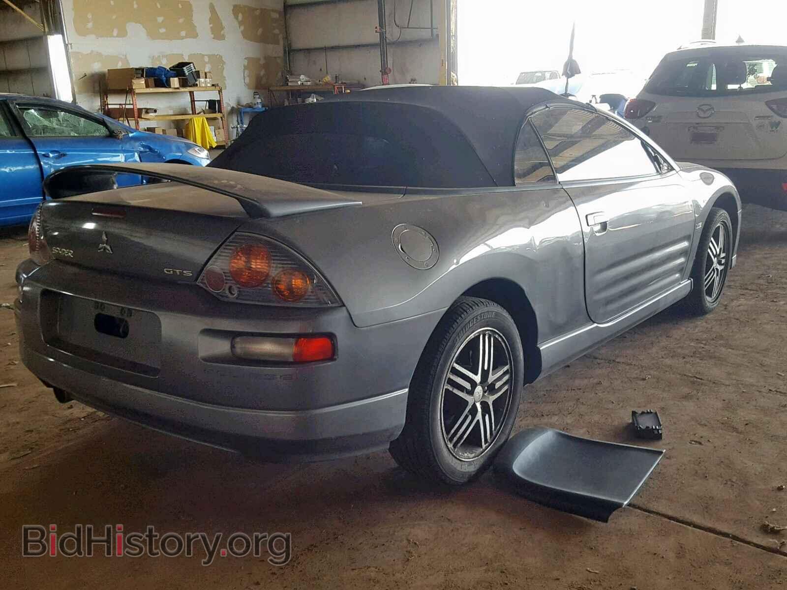 2003 MITSUBISHI ECLIPSE - VIN: 4A3AE75H33E027467 - Фото 4