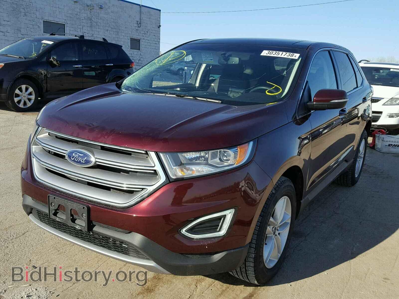 2017 FORD EDGE - VIN: 2FMPK4J83HBB72324 - Фото 2