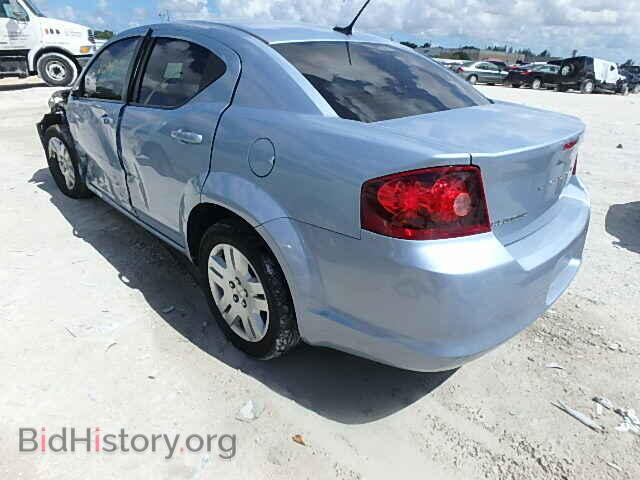 2013 DODGE AVENGER - VIN: 1C3CDZAB7DN627233 - Фото 3