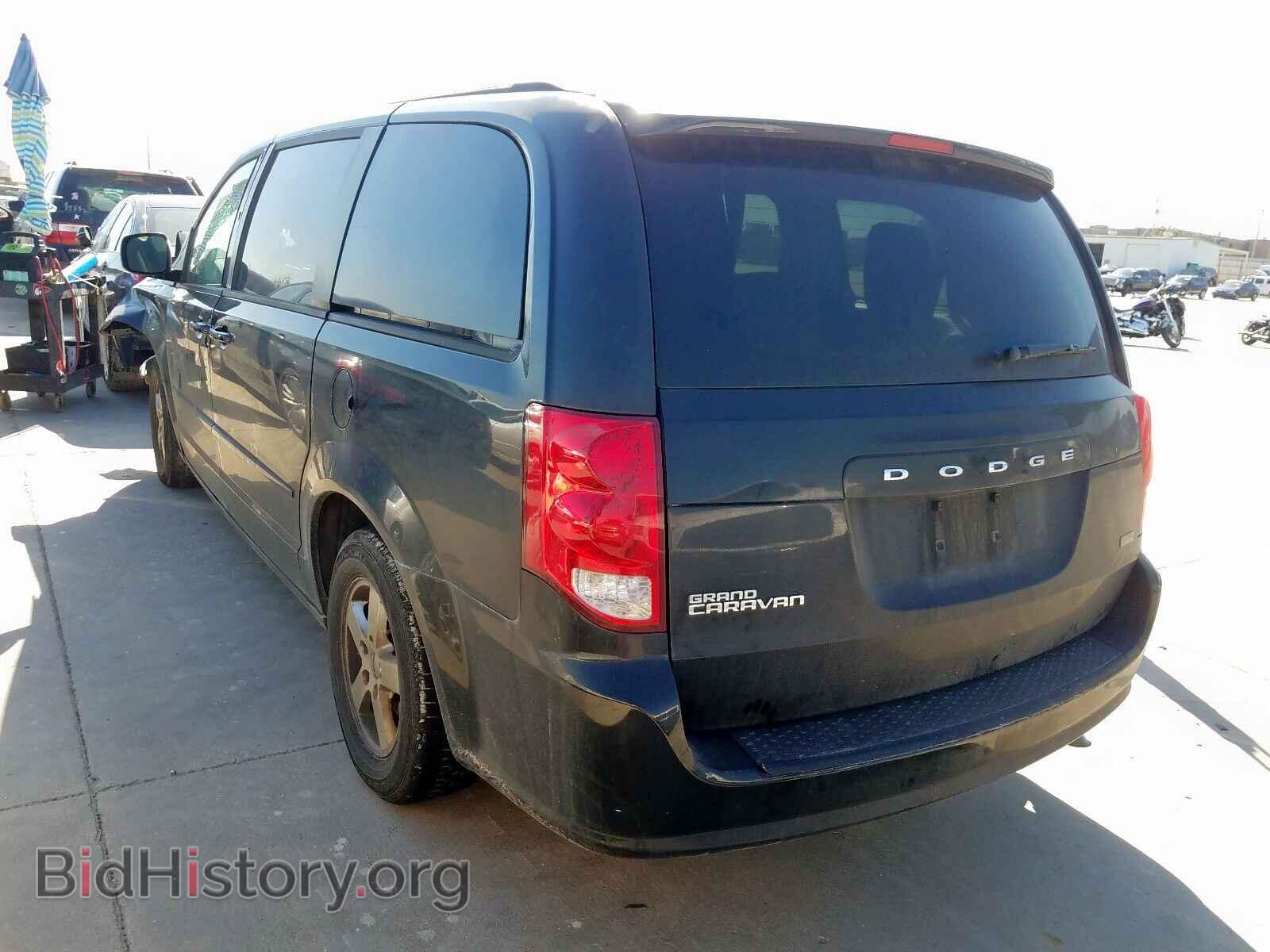 2013 DODGE CARAVAN - VIN: 2C4RDGCG9DR635730 - Фото 3