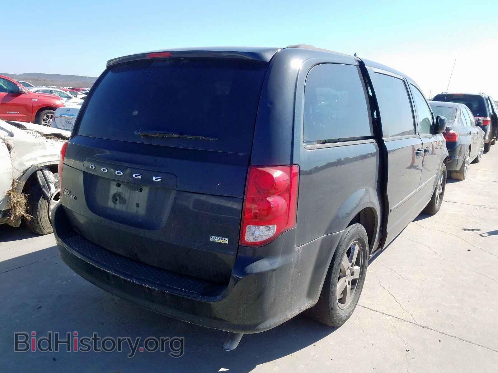2013 DODGE CARAVAN - VIN: 2C4RDGCG9DR635730 - Фото 4