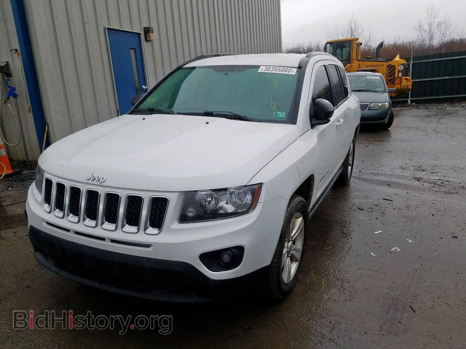 2014 JEEP COMPASS - VIN: 1C4NJDBB0ED883820 - Фото 2