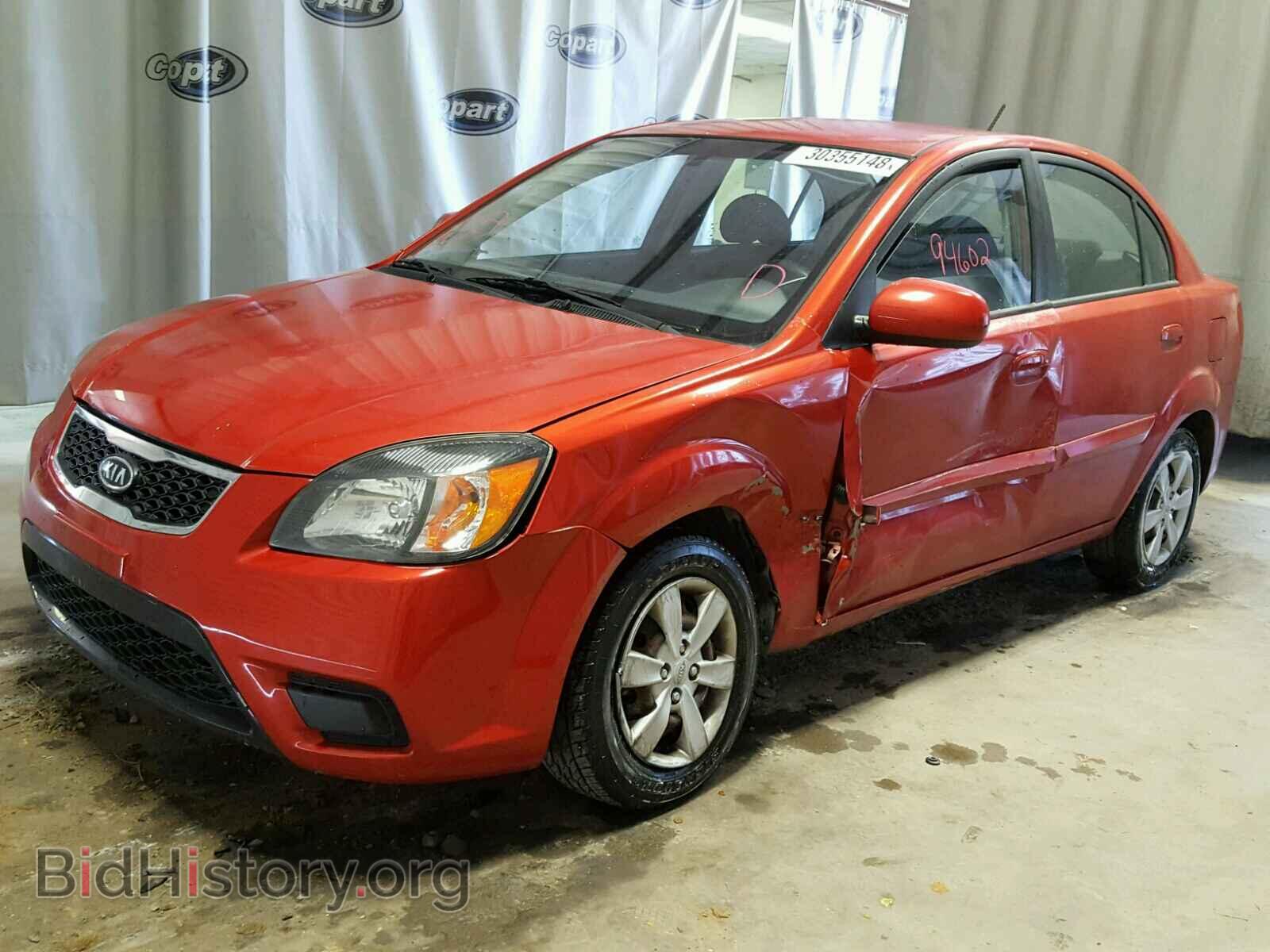 2011 KIA RIO BASE - VIN: KNADH4A37B6736893 - Photo 2