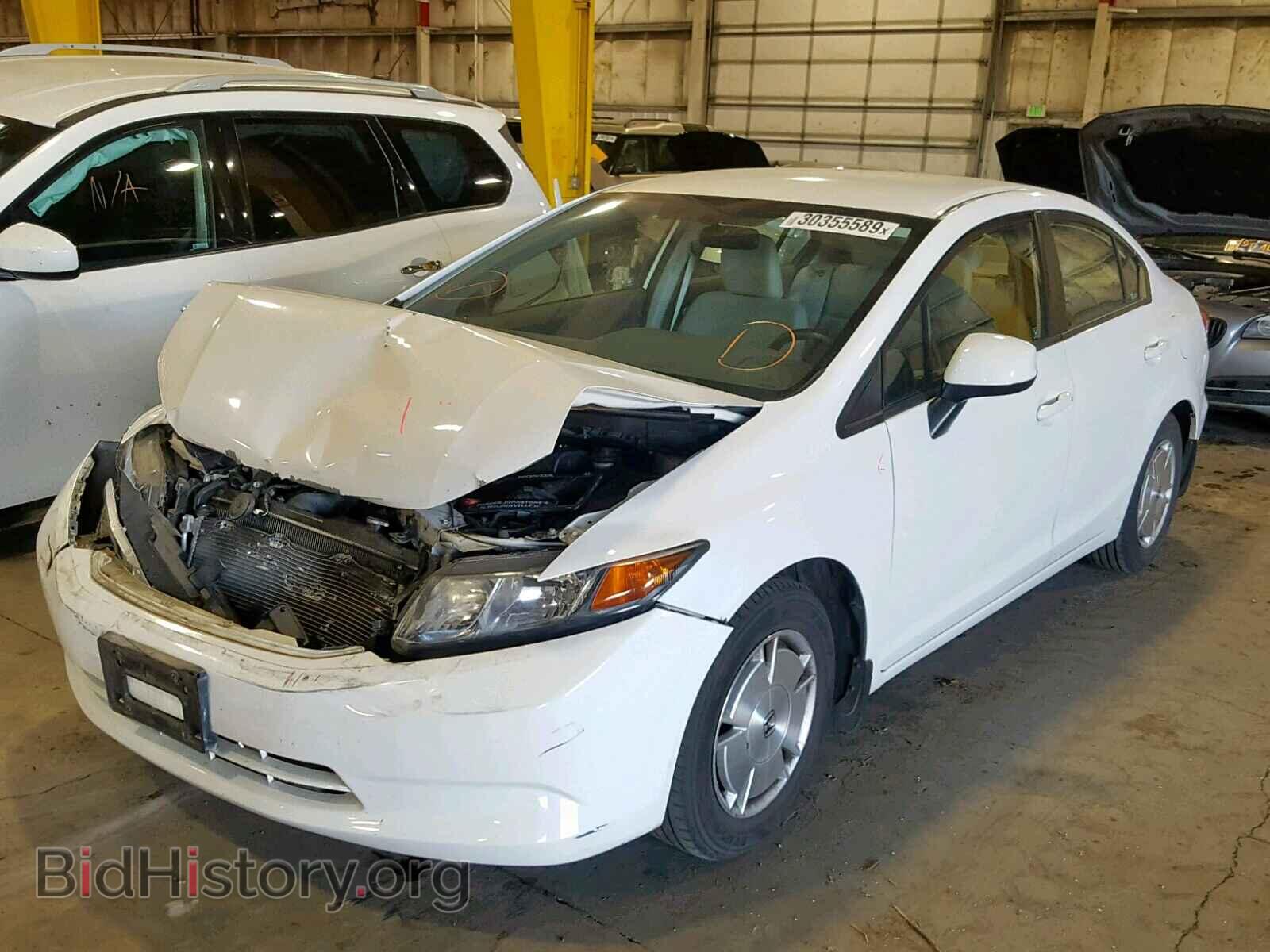 2012 HONDA CIVIC - VIN: 2HGFB2F6XCH331973 - Фото 2