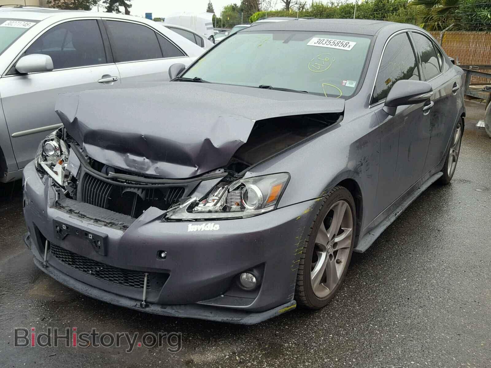 2012 LEXUS IS250 - VIN: JTHBF5C28C5180187 - Фото 2