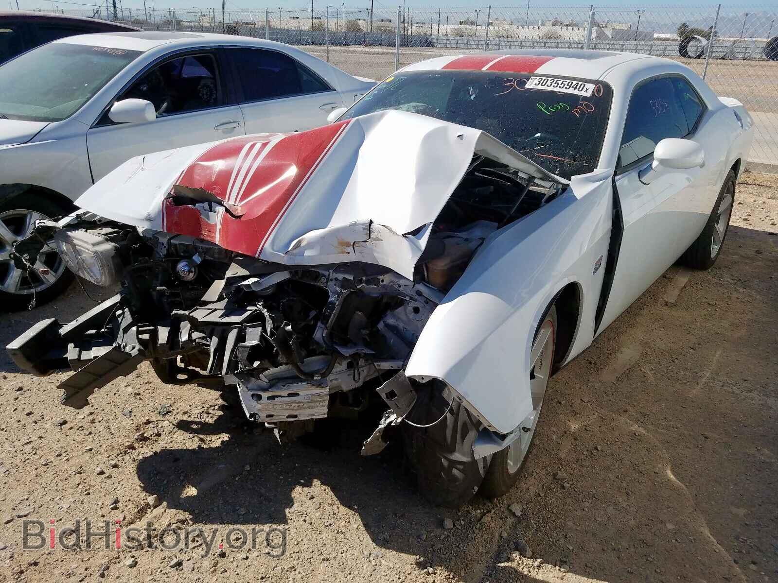 2012 DODGE CHALLENGER - VIN: 2C3CDYCJXCH284357 - Фото 2