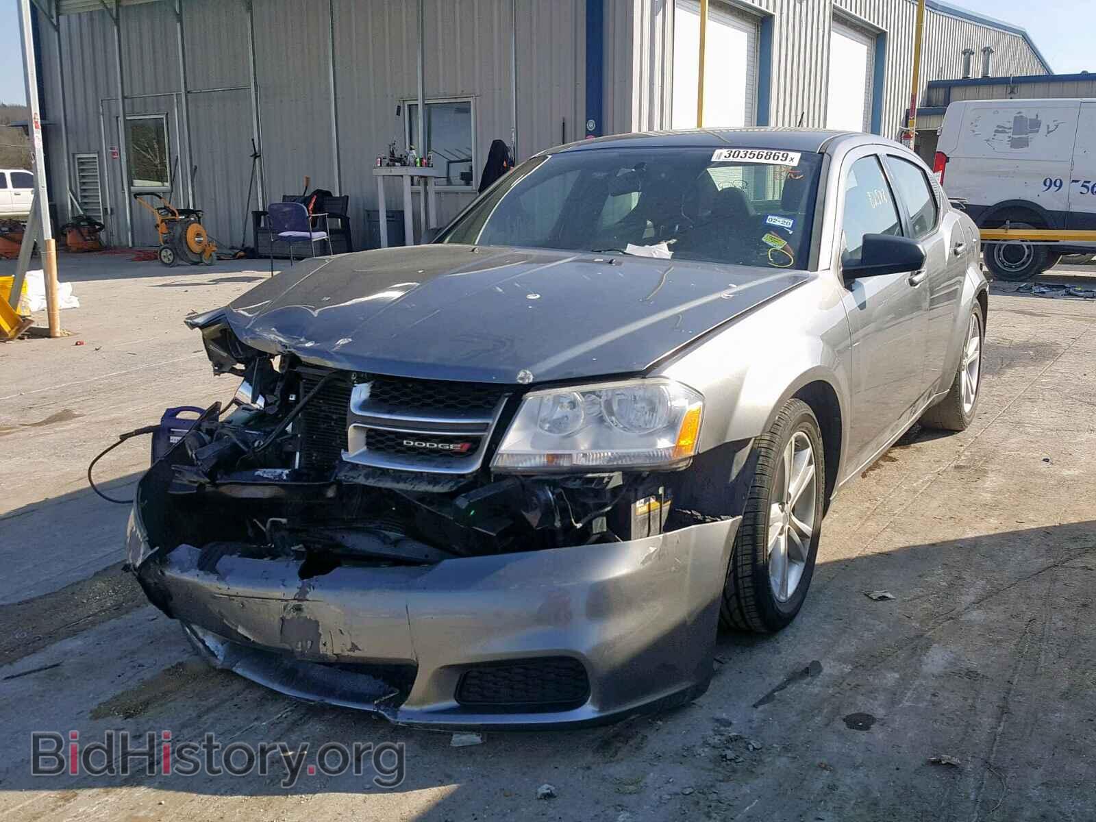 2013 DODGE AVENGER - VIN: 1C3CDZAG3DN552395 - Фото 2