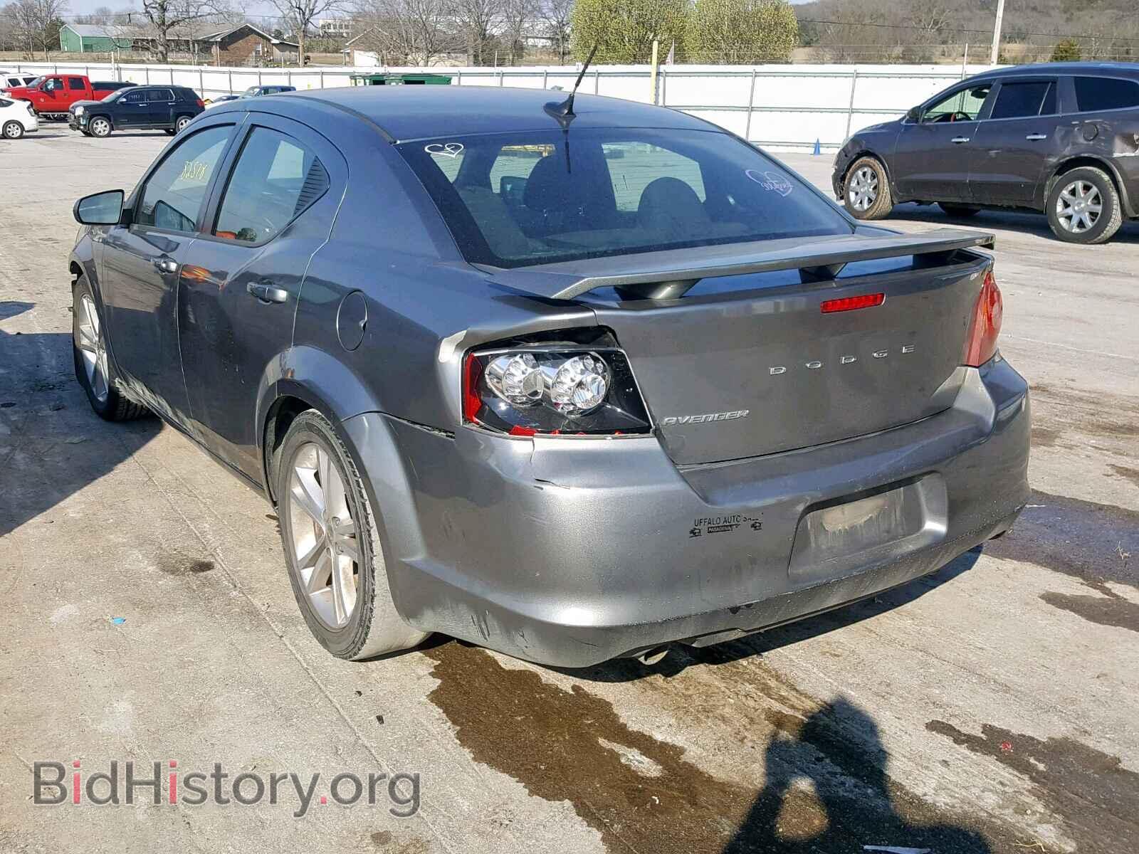 2013 DODGE AVENGER - VIN: 1C3CDZAG3DN552395 - Фото 3
