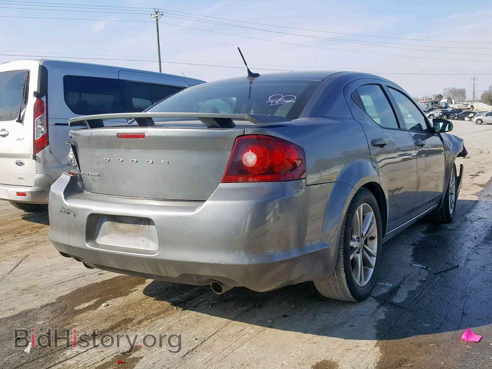 2013 DODGE AVENGER - VIN: 1C3CDZAG3DN552395 - Фото 4