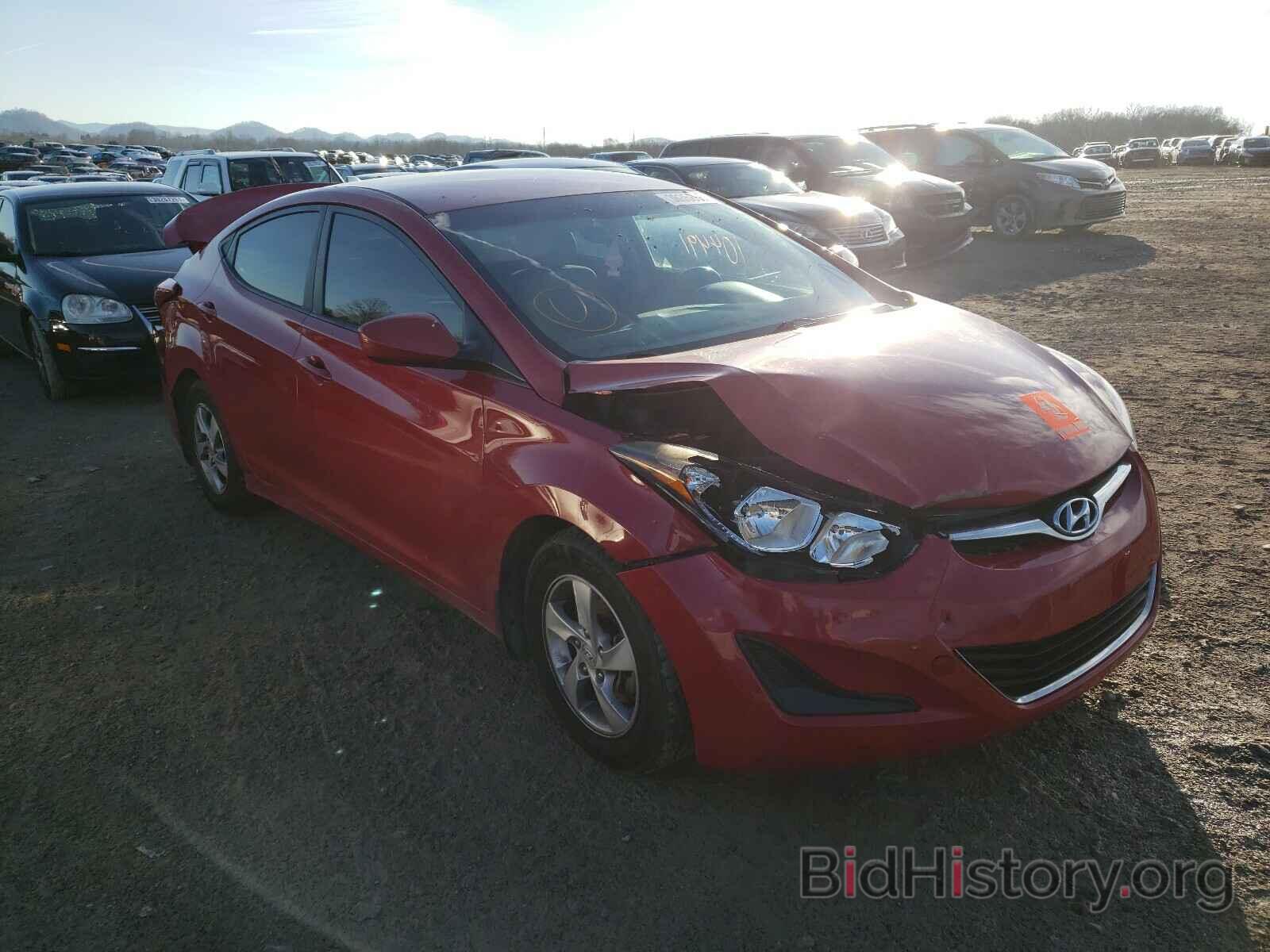 Photo KMHDH4AE0FU426201 - HYUNDAI ELANTRA 2015