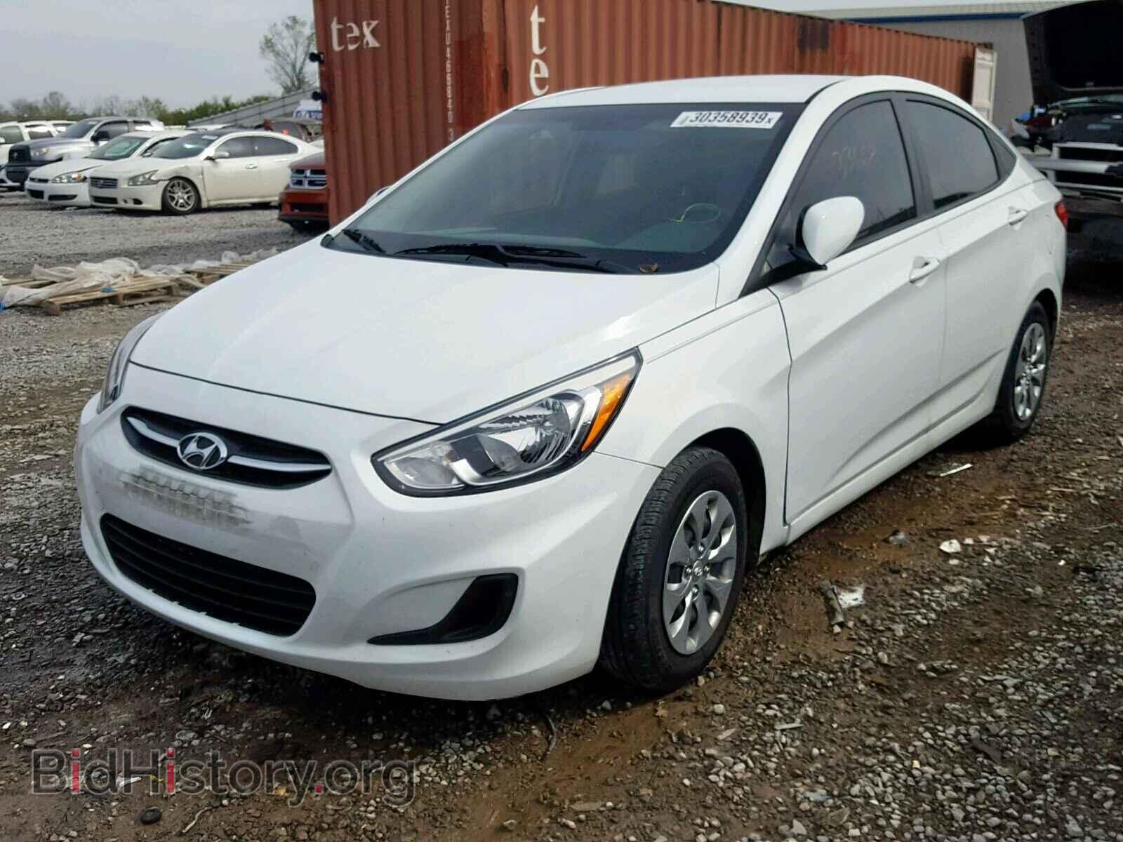 2016 HYUNDAI ACCENT - VIN: KMHCT4AE1GU163793 - Фото 2