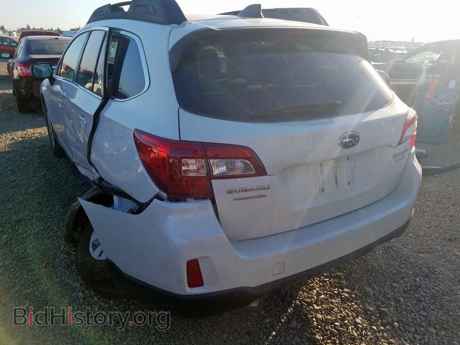 2017 SUBARU OUTBACK - VIN: 4S4BSAFC9H3420341 - Фото 3