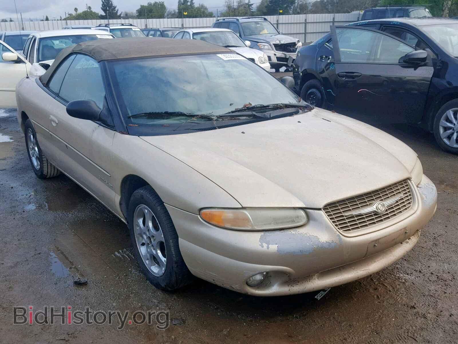 Фотография 3C3EL55H9WT296399 - CHRYSLER SEBRING 1998