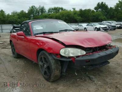 2004 Mazda MIATA Miata/LS, красный — VIN JM1NB353X40405261, Copart