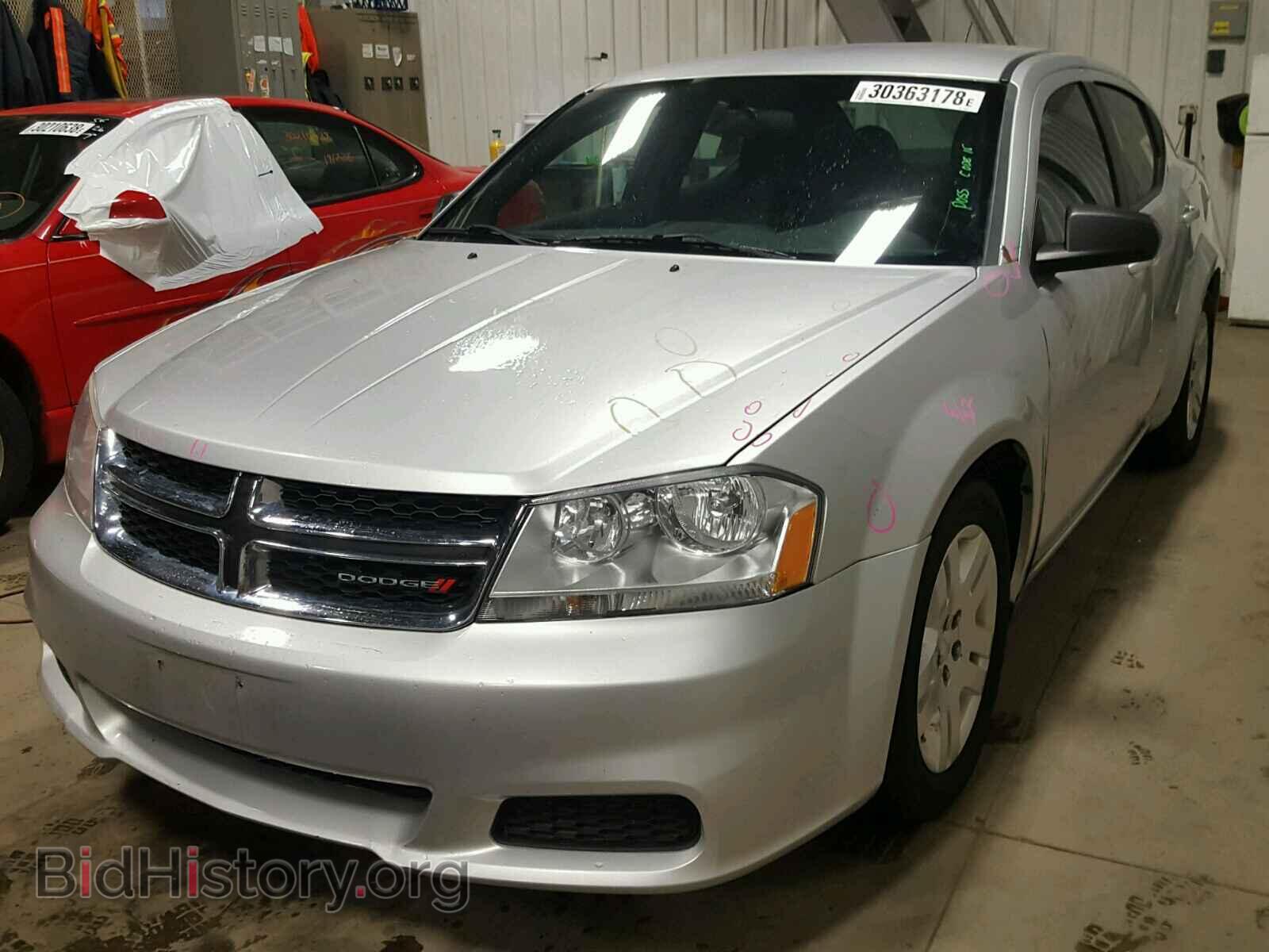 2011 DODGE AVENGER - VIN: 1B3BD4FBXBN609066 - Фото 2