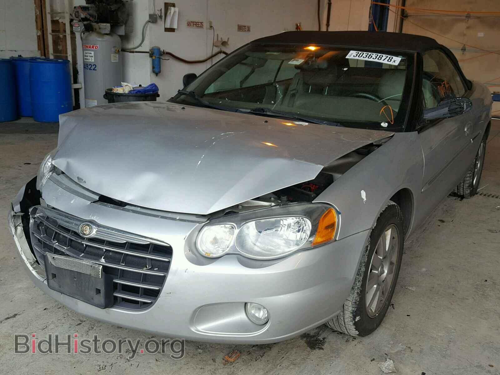 2004 CHRYSLER SEBRING - VIN: 1C3EL65R14N295209 - Фото 2