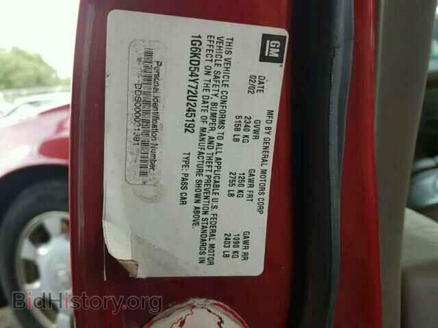2002 CADILLAC DEVILLE - VIN: 1G6KD54Y72U245192 - Фото 10