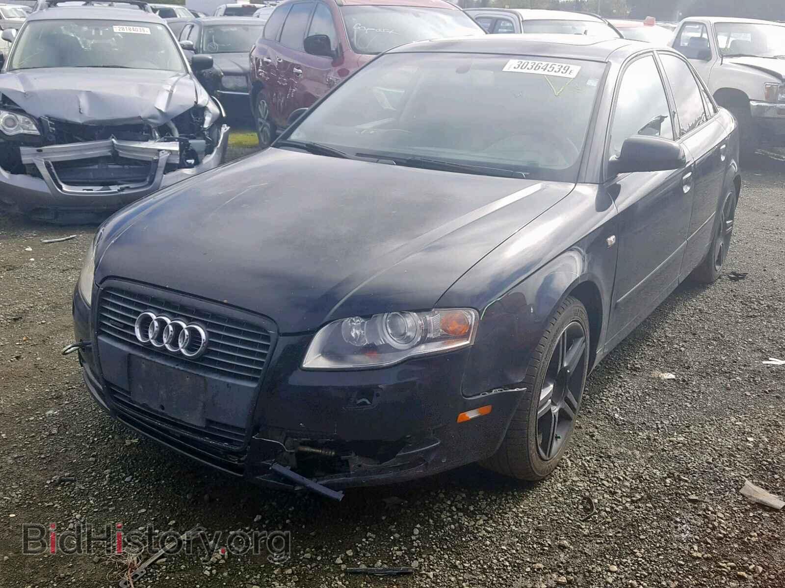 2005 AUDI A4 - VIN: WAUDG68E25A457780 - Фото 2
