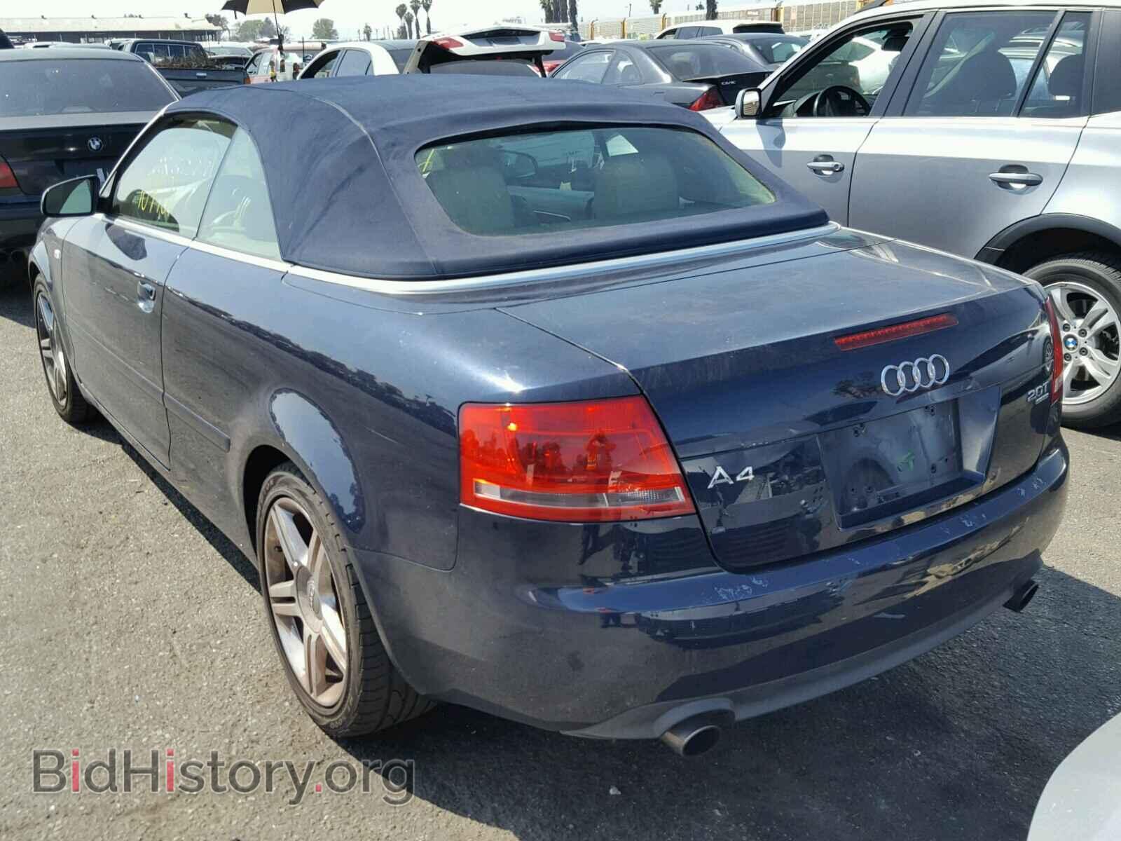 2007 AUDI A4 - VIN: WAUDF48H77K019030 - Фото 3