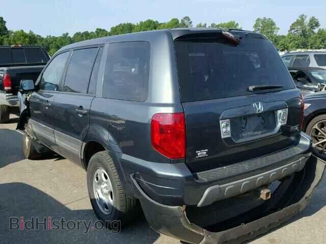 2005 HONDA PILOT - VIN: 2HKYF18105H557702 - Фото 3