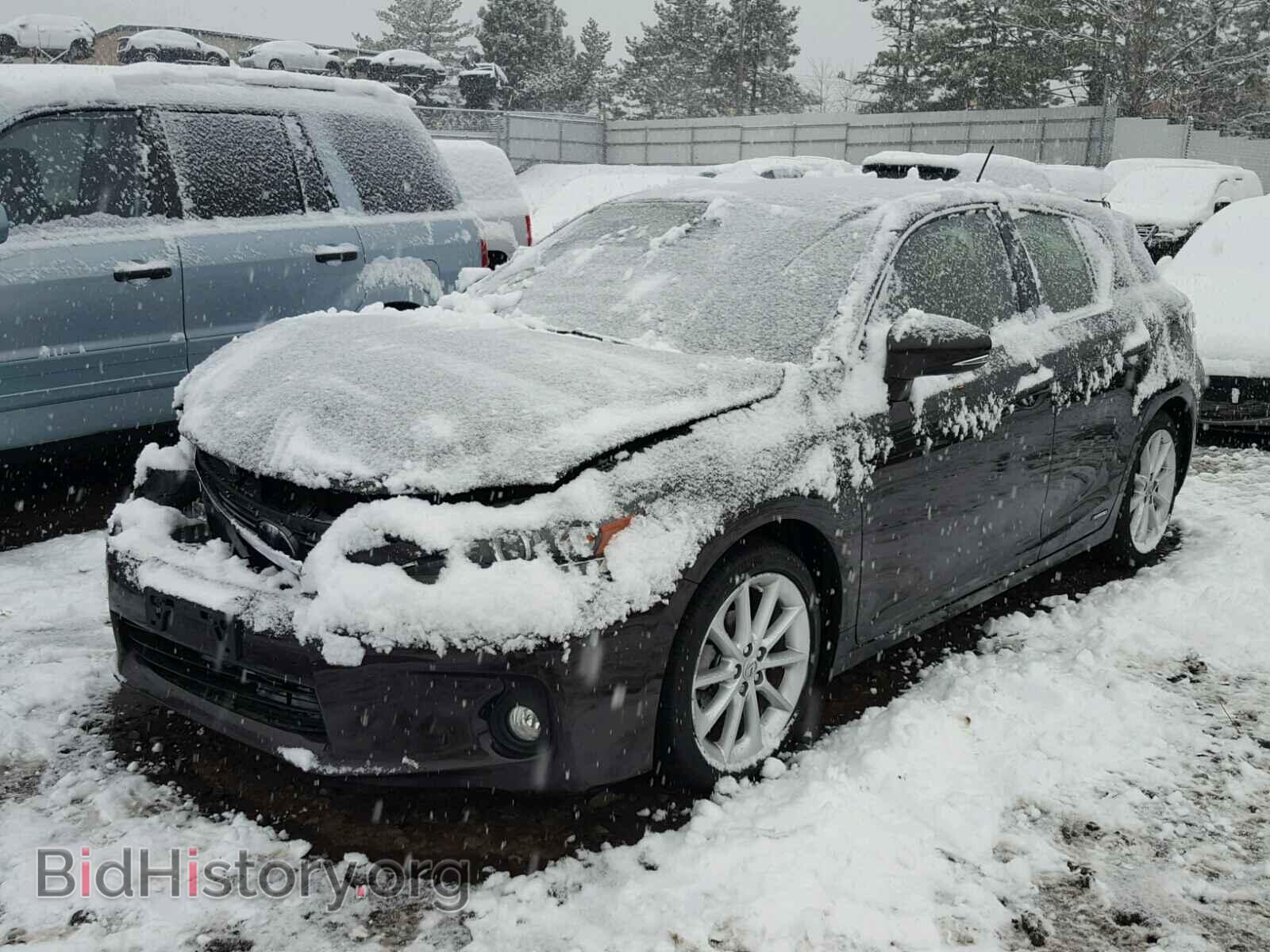 2011 LEXUS CT 200 - VIN: JTHKD5BH5B2039170 - Фото 2